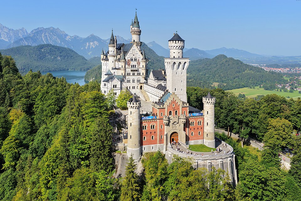 The Palaces of King Ludwig II of Bavaria: Neuschwanstein, Linderhof, Schachen and Herrenchiemsee, Germany