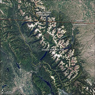 Waterton-Glacier International Peace Park, Canada