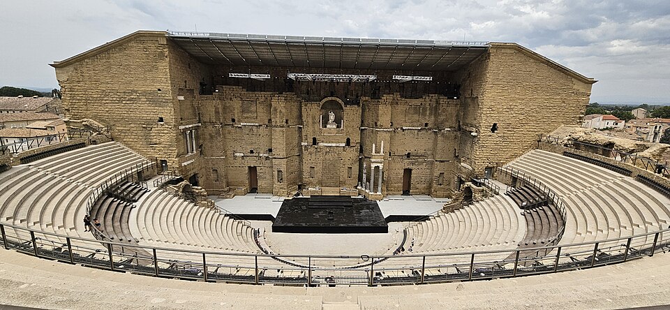 Roman Theatre and its Surroundings and the "Triumphal Arch" of Orange, France