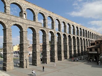 Old Town of Segovia and its Aqueduct, Spain