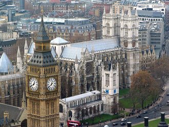Palace of Westminster and Westminster Abbey including Saint Margaret's Church, United Kingdom