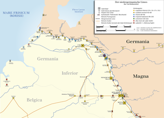 Lower German Limes, Germany