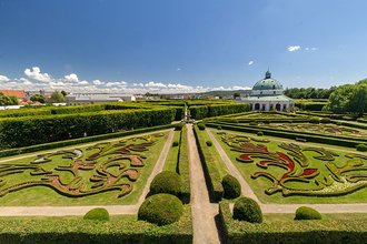 Gardens and Castle at Kroměříž, Czechia