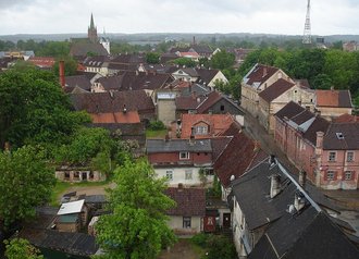 Old town of Kuldīga, Latvia