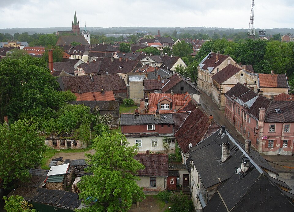 Old town of Kuldīga, Latvia