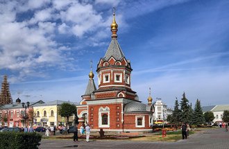 historical centre of Yaroslavl, Russia