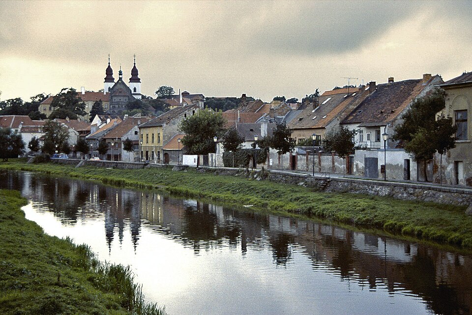 Jewish Quarter and St Procopius' Basilica in Třebíč, Czechia