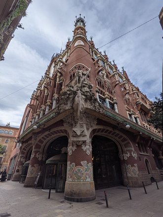 Palau de la Música Catalana and Hospital de Sant Pau, Barcelona, Spain