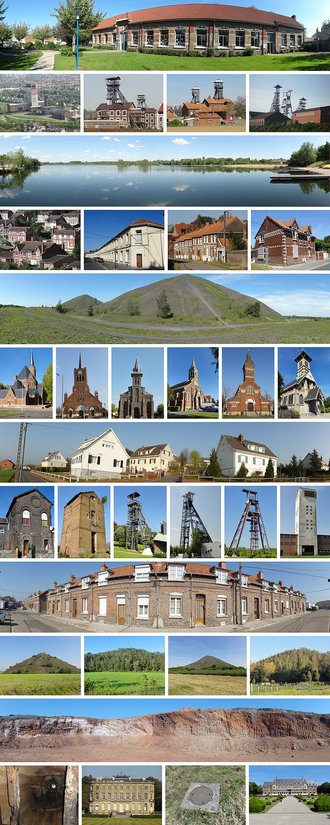 northern French coal mining region, France
