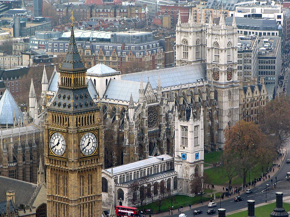 Palace of Westminster and Westminster Abbey including Saint Margaret's Church, United Kingdom
