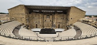 Roman Theatre and its Surroundings and the "Triumphal Arch" of Orange, France