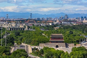 Central Axis of Beijing, China