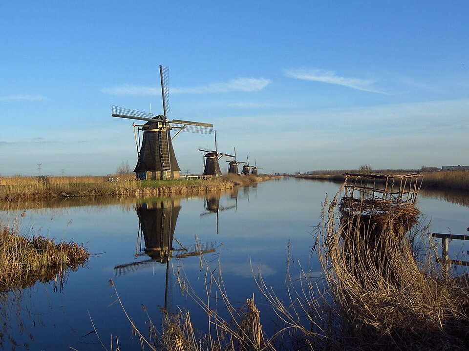 Windmills at Kinderdijk, Netherlands