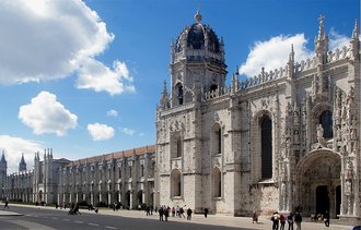 Monastery of the Hieronymites and Tower of Belém in Lisbon, Portugal