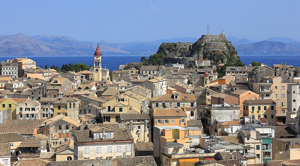 Old town of Corfu, Greece