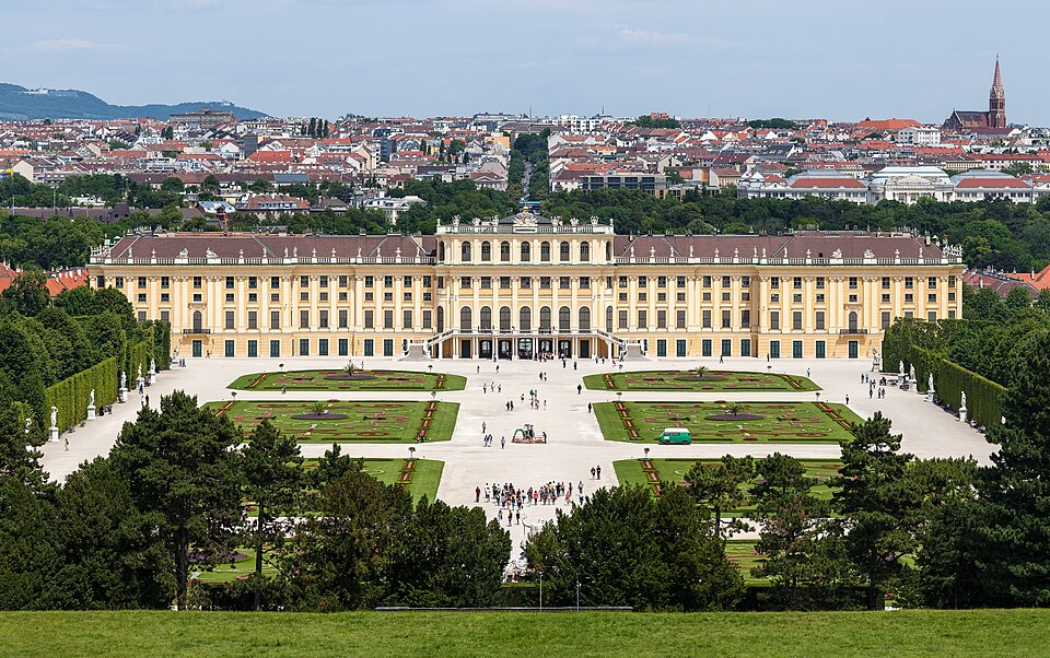 Palace and gardens of Schönbrunn, Austria