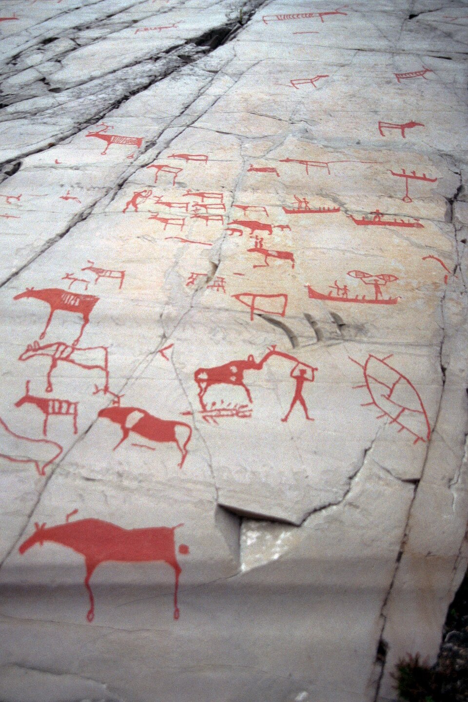 Rock carvings at Alta, Norway