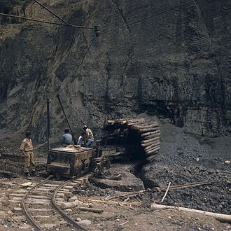 Ombilin coal mine, Indonesia