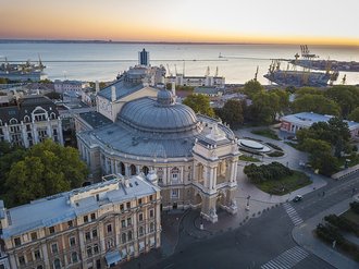 historical city centre of Odesa, Ukraine