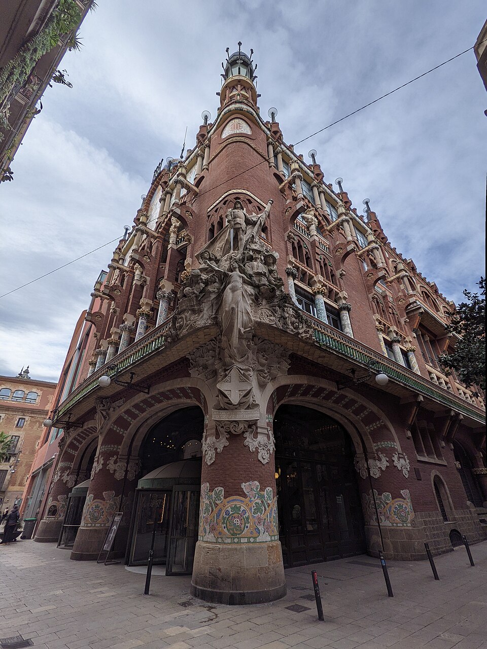 Palau de la Música Catalana and Hospital de Sant Pau, Barcelona, Spain