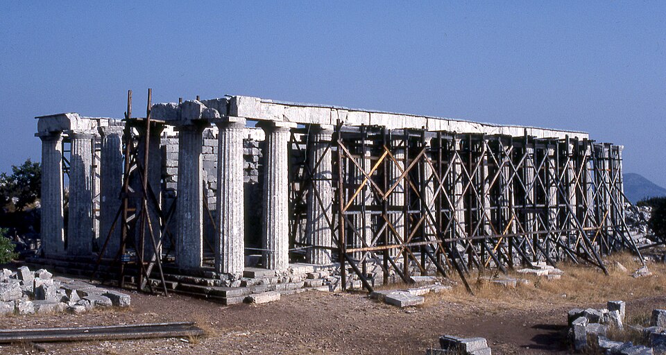 Temple of Apollo Epicurius in Bassae, Greece