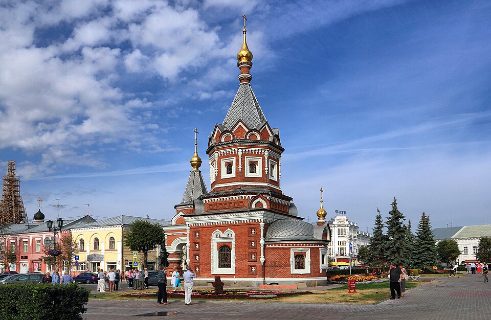 historical centre of Yaroslavl, Russia