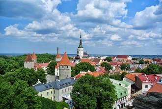 Tallinn Old Town, Estonia