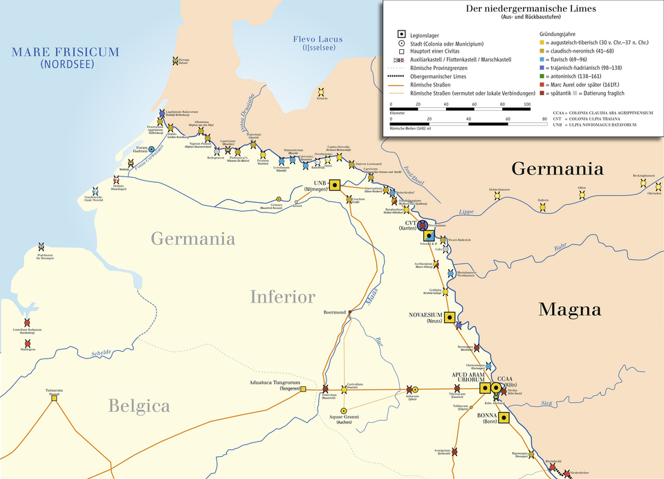 Lower German Limes, Germany