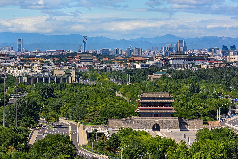 Central Axis of Beijing, China