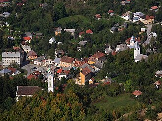 Roșia Montană Mining Landscape, Romania