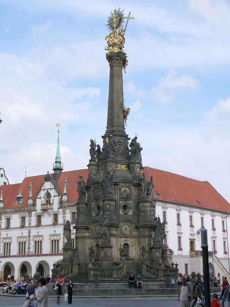 Holy Trinity Column in Olomouc, Czechia